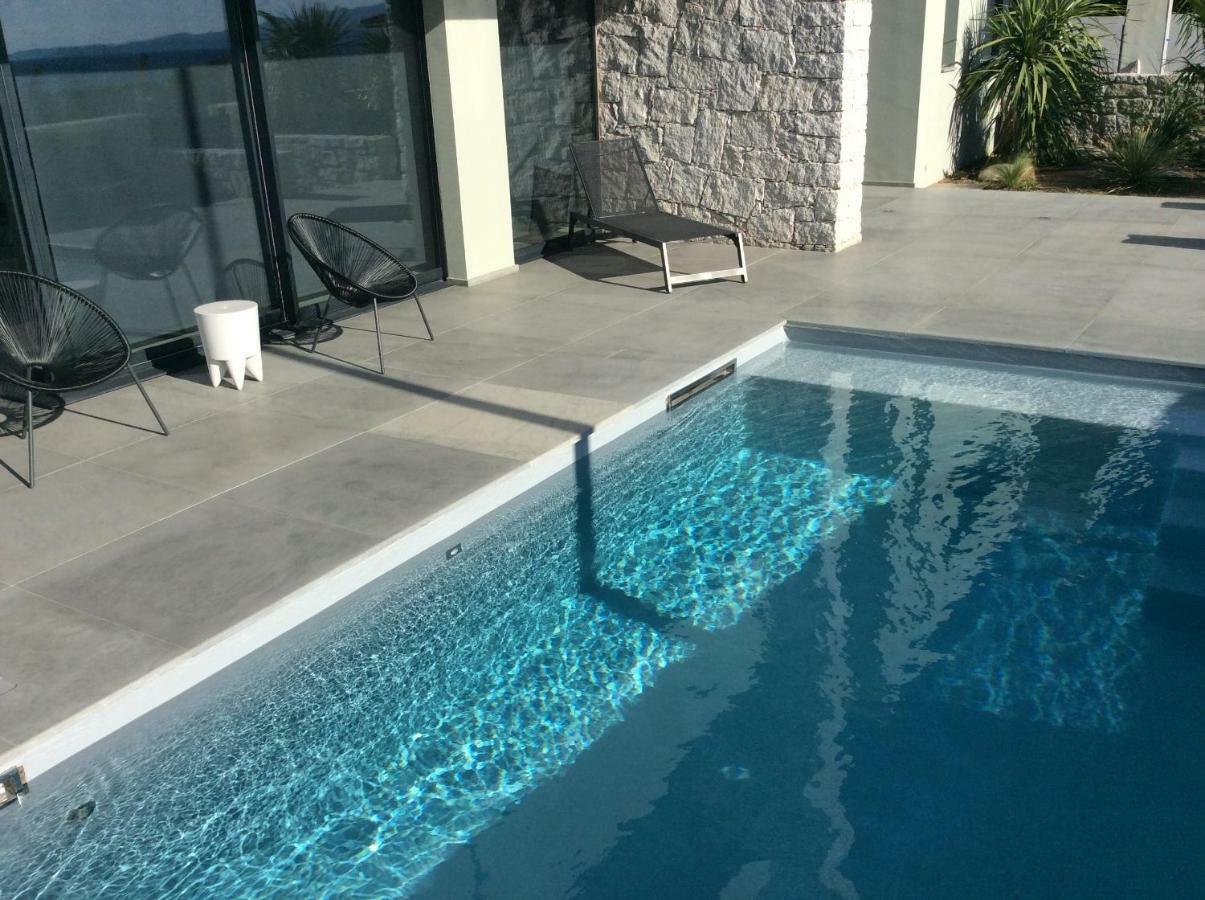 Villa D'Exception, Piscine, Vue Mer, Plage A 100M أجاكسيو المظهر الخارجي الصورة